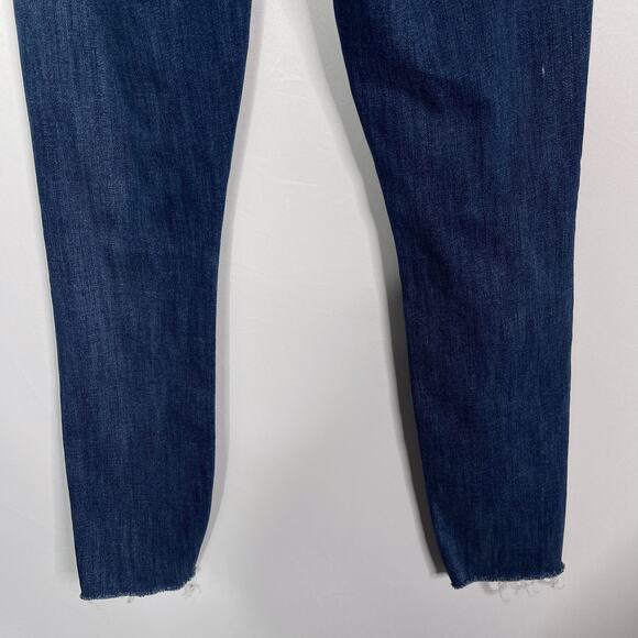 Mother Womens Size 24 High Waisted Looker Ankle Fray Jeans Not Rough Enough - Picture 7 of 12